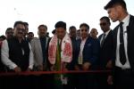 Chief Minister Sarbananda Sonowal inaugurating the manufacturing plant of Essel Propack at Madanpur in Kamrup on 10.2.2019.